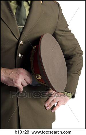 Stock Photo - Russian military officer. Fotosearch