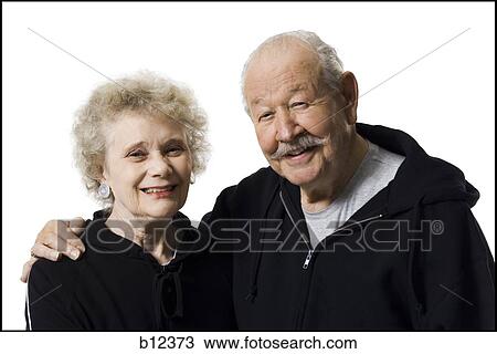 Senior couple in track suits View Large Photo Image Stock Image - Senior couple in track suits. Fotosearch