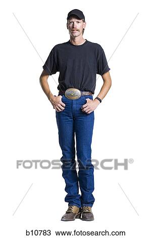 Slender man with a moustache smiling View Large Photo Image Stock Image - Slender man with a moustache smiling. Fotosearch