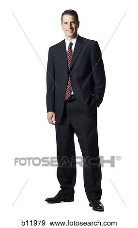 Stock Photo - Smiling business man. Fotosearch