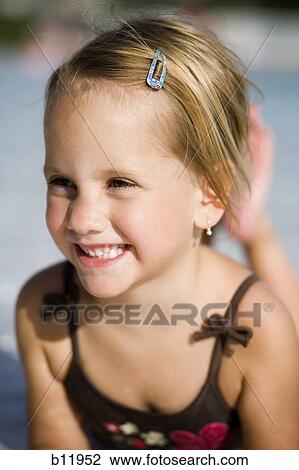 Smiling girl View Large Photo Image Stock Image - Smiling girl. Fotosearch