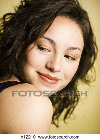 Smiling teenage girl View Large Photo Image Stock Image - Smiling teenage girl. Fotosearch