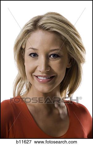 Smiling woman View Large Photo Image Stock Photo - Smiling woman. Fotosearch
