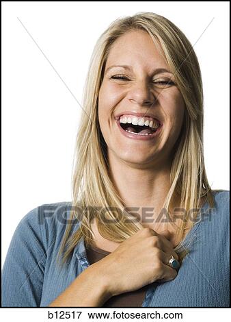 Smiling woman View Large Photo Image Stock Photo - Smiling woman. Fotosearch