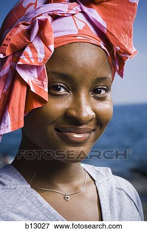 Smiling woman View Large Photo Image Stock Photo - Smiling woman. Fotosearch