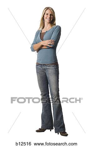 Smiling woman View Large Photo Image Stock Photograph - Smiling woman. Fotosearch