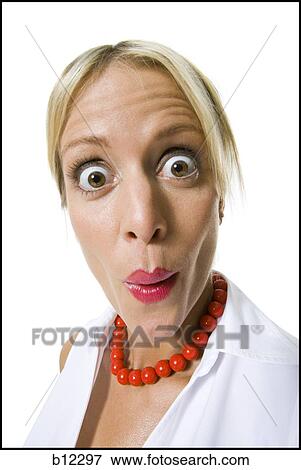 Surprised woman View Large Photo Image Stock Photo - Surprised woman. Fotosearch