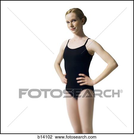 Teenage ballerina in leotard View Large Photo Image Stock Image - Teenage ballerina in leotard. Fotosearch