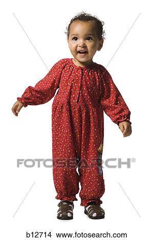 Picture - Very young girl. Fotosearch