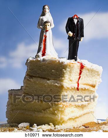 Wedding cake visual metaphor with figurine cake toppers View Large Photo Image Stock Image - Wedding cake visual metaphor with figurine cake toppers. Fotosearch