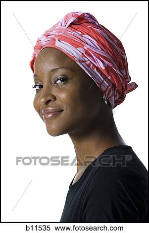Woman wearing a head scarf View Large Photo Image Stock Photography - Woman wearing a head scarf. Fotosearch
