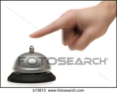 Woman's finger above bell View Large Photo Image Stock Image - Woman's finger above bell. Fotosearch