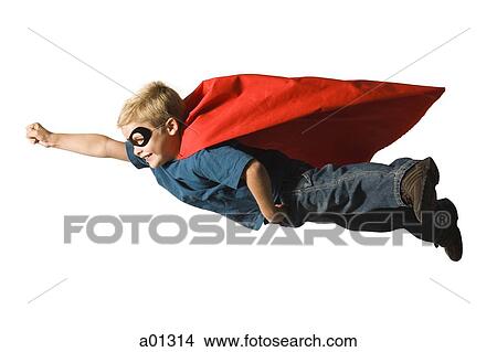 Young boy in superhero costume View Large Photo Image Picture - Young boy in superhero costume. Fotosearch