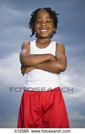 Stock Photo - Young boy. Fotosearch