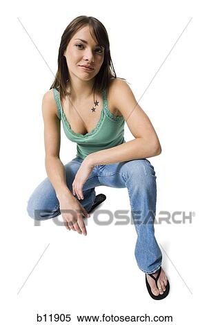Stock Photography - Young woman. Fotosearch