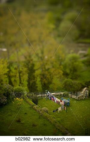 Aerial view of village View Large Photo Image Stock Image - Aerial view of village. Fotosearch