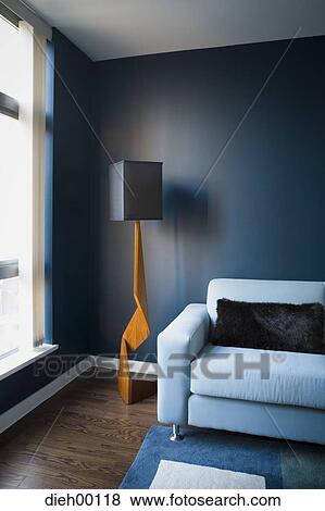 An empty living room View Large Photo Image Stock Photo - An empty living room. Fotosearch
