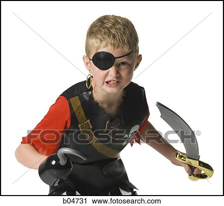 Boy in Halloween pirate costume View Large Photo Image Stock Image - Boy in Halloween pirate costume. Fotosearch