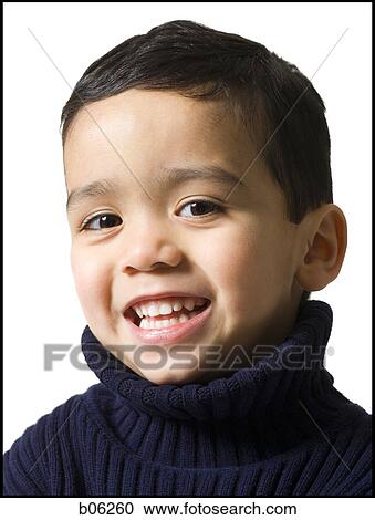 Stock Image - Boy smiling. Fotosearch