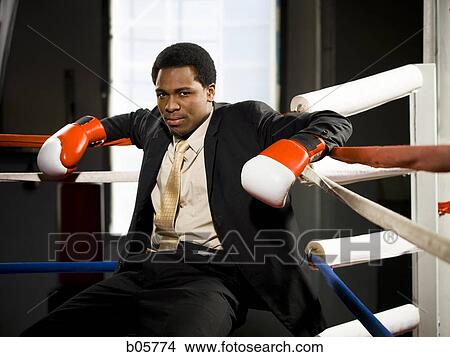 Businessman boxing View Large Photo Image Picture - Businessman boxing. Fotosearch