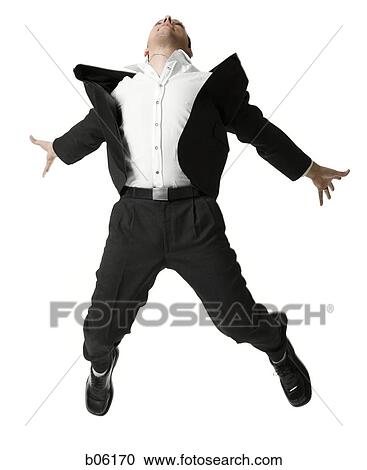 Businessman jumping View Large Photo Image Stock Image - Businessman jumping. Fotosearch