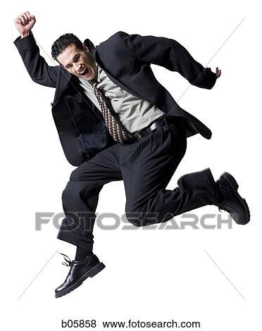 Businessman jumping View Large Photo Image Stock Photo - Businessman jumping. Fotosearch