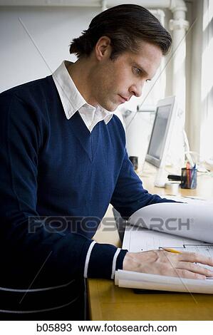 Businessman working View Large Photo Image Stock Image - Businessman working. Fotosearch