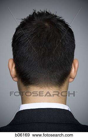 Stock Photo - Businessman's head from behind. Fotosearch
