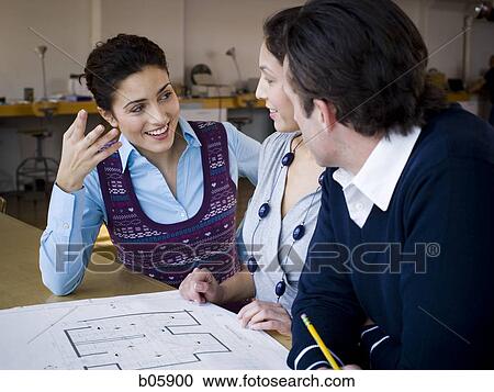 Businesspeople working View Large Photo Image Stock Image - Businesspeople working. Fotosearch