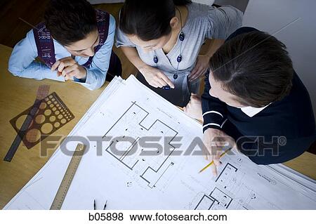 Businesspeople working View Large Photo Image Stock Photo - Businesspeople working. Fotosearch