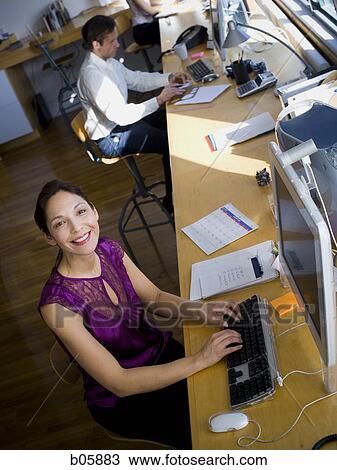 Businesswoman working View Large Photo Image Stock Image - Businesswoman working. Fotosearch