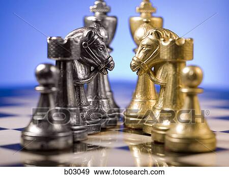 Chess board and chess pieces View Large Photo Image Stock Photo - Chess board and chess pieces. Fotosearch