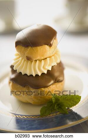 Chocolate pastry View Large Photo Image Stock Image - Chocolate pastry. Fotosearch