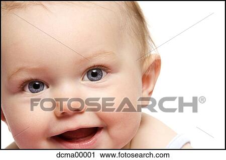 Closeup of a baby View Large Photo Image Stock Image - Closeup of a baby. Fotosearch