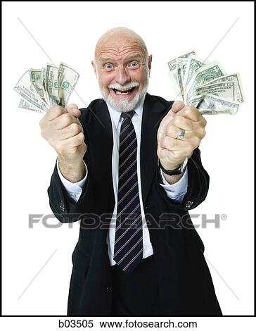 Closeup of businessman with US banknotes View Large Photo Image Stock Photography - Closeup of businessman with US banknotes. Fotosearch