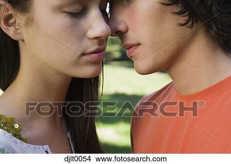 Closeup of couple kissing View Large Photo Image Picture - Closeup of couple kissing. Fotosearch