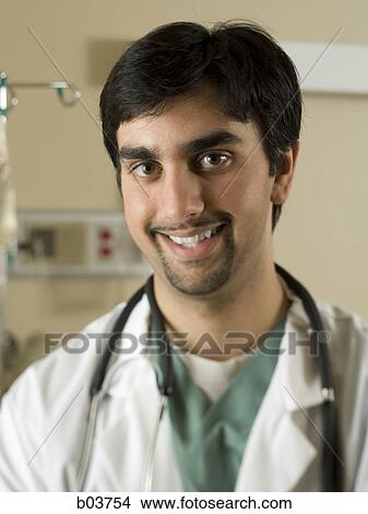 Picture - Closeup of doctor. Fotosearch