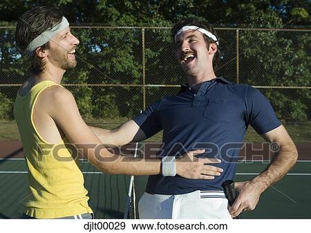 Closeup of two men laughing View Large Photo Image Stock Photo - Closeup of two men laughing. Fotosearch