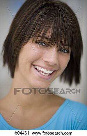 Closeup of woman smiling View Large Photo Image Stock Image - Closeup of woman smiling. Fotosearch