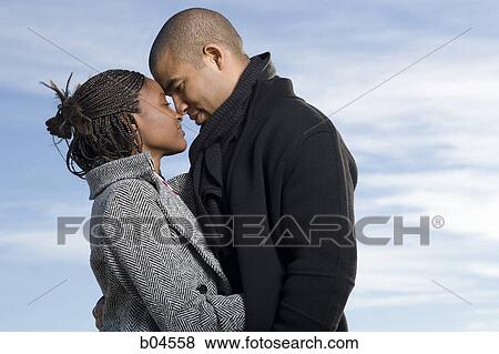 Couple embracing View Large Photo Image Stock Photo - Couple embracing. Fotosearch