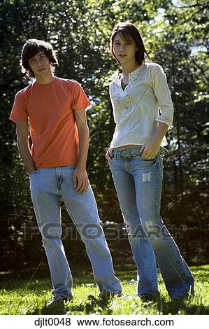 Couple posing View Large Photo Image Stock Photo - Couple posing. Fotosearch