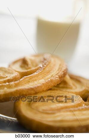 Danish with milk View Large Photo Image Stock Image - Danish with milk. Fotosearch