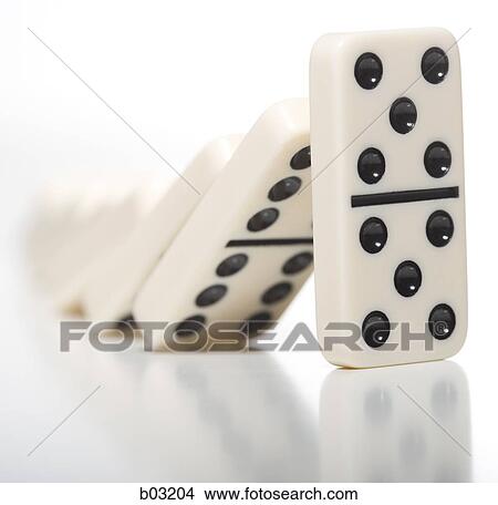 Dominoes View Large Photo Image Picture - Dominoes. Fotosearch