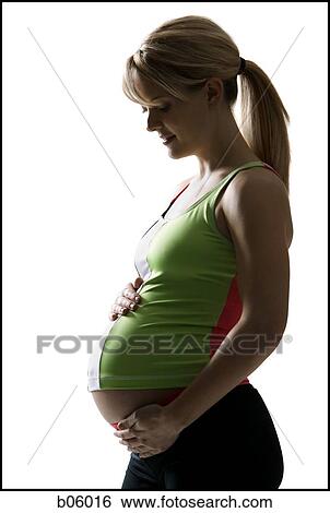 Expecting mother View Large Photo Image Stock Photograph - Expecting mother. Fotosearch