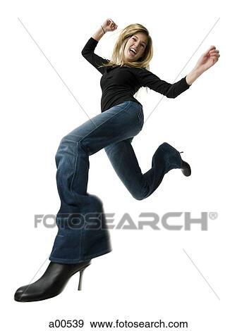 Female dancing View Large Photo Image Stock Photo - Female dancing. Fotosearch