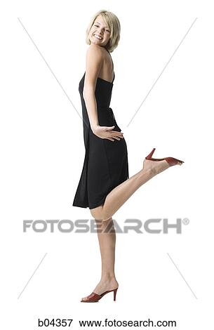 Stock Photo - Female dancing. Fotosearch