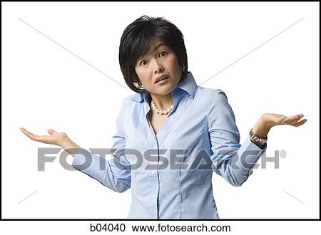 Female Shrugging View Large Photo Image Stock Image - Female Shrugging. Fotosearch