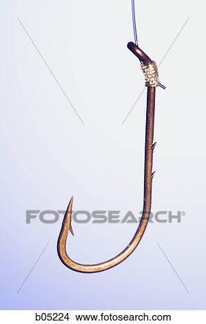Fishing hook with barbs View Large Photo Image Picture - Fishing hook with barbs. Fotosearch