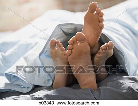 Four feet under blankets View Large Photo Image Stock Image - Four feet under blankets. Fotosearch