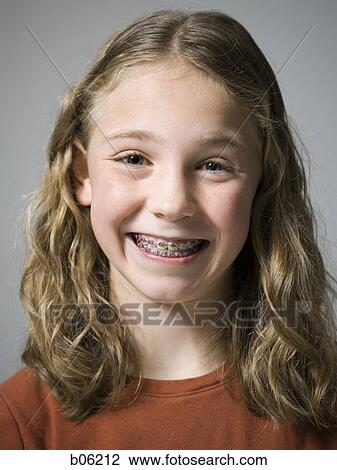 Girl smiling View Large Photo Image Stock Image - Girl smiling. Fotosearch